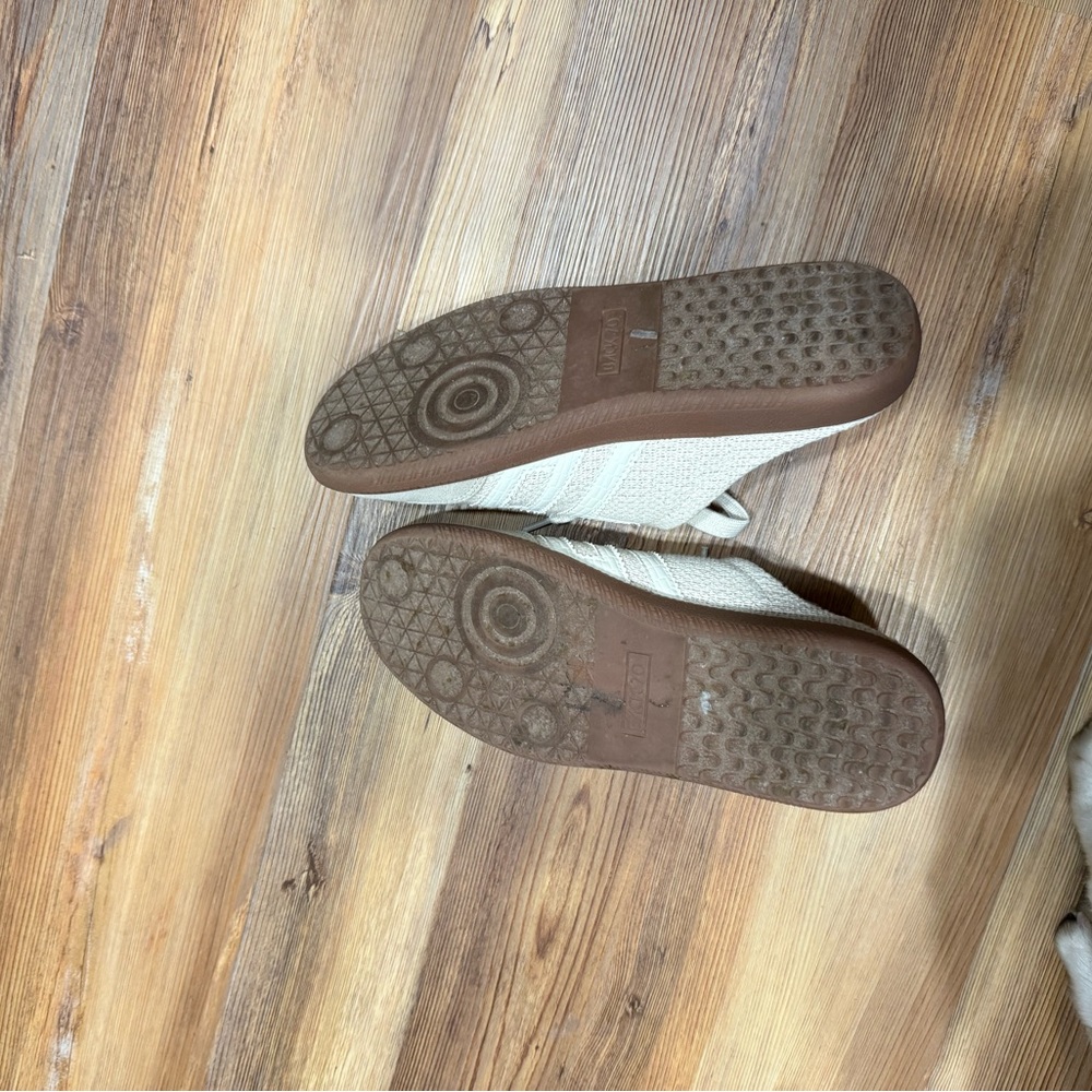 Back 70 Slip-On Knit Sneaker Mule in Beige - Picture 6 of 6